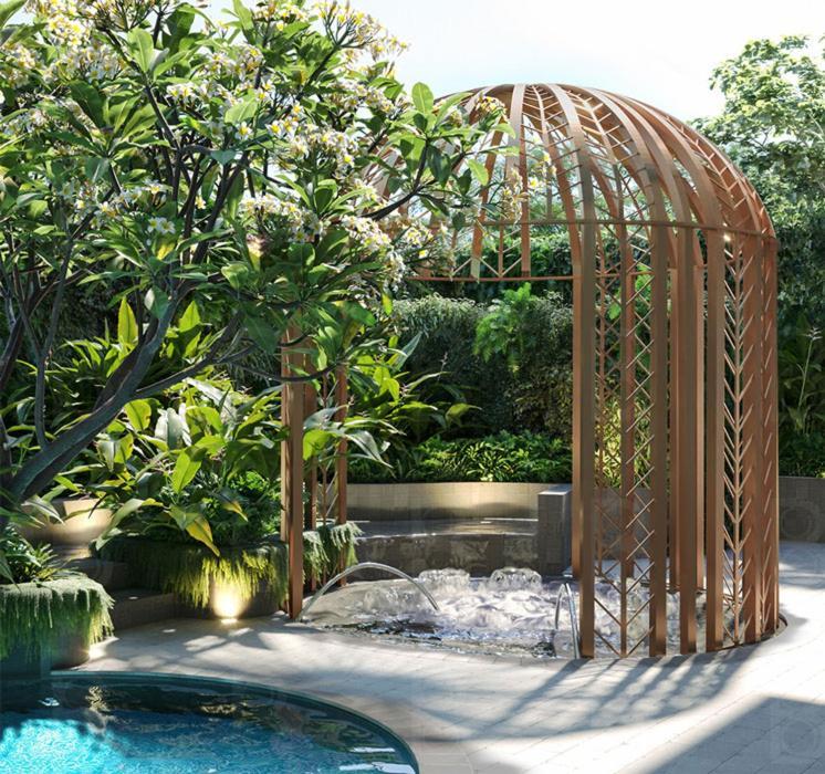 Lusso Suites - D1Mension & Zenity Residence, Sg'S Heart โฮจิมินห์ซิตี้ ภายนอก รูปภาพ