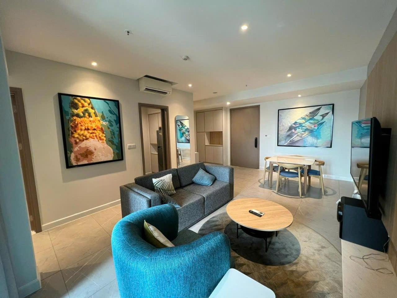 Lusso Suites - D1Mension & Zenity Residence, Sg'S Heart โฮจิมินห์ซิตี้ ภายนอก รูปภาพ