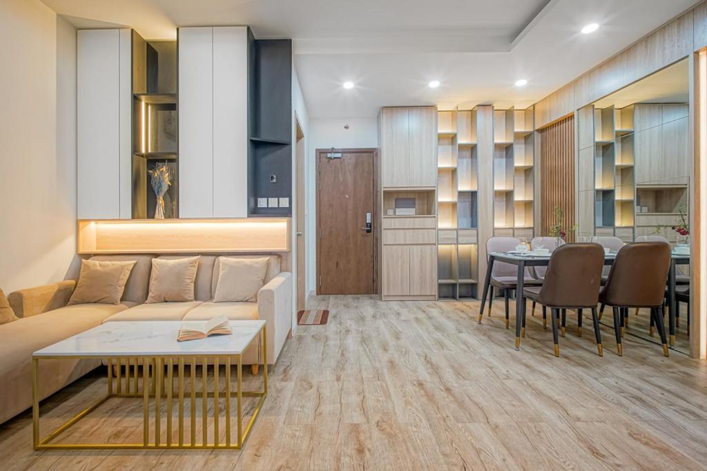 Lusso Suites - D1Mension & Zenity Residence, Sg'S Heart โฮจิมินห์ซิตี้ ภายนอก รูปภาพ