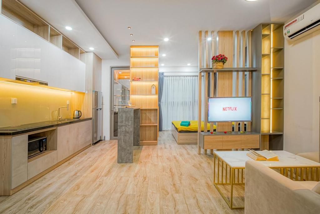 Lusso Suites - D1Mension & Zenity Residence, Sg'S Heart โฮจิมินห์ซิตี้ ภายนอก รูปภาพ