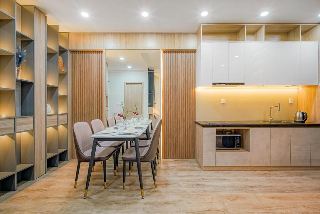 Lusso Suites - D1Mension & Zenity Residence, Sg'S Heart โฮจิมินห์ซิตี้ ภายนอก รูปภาพ